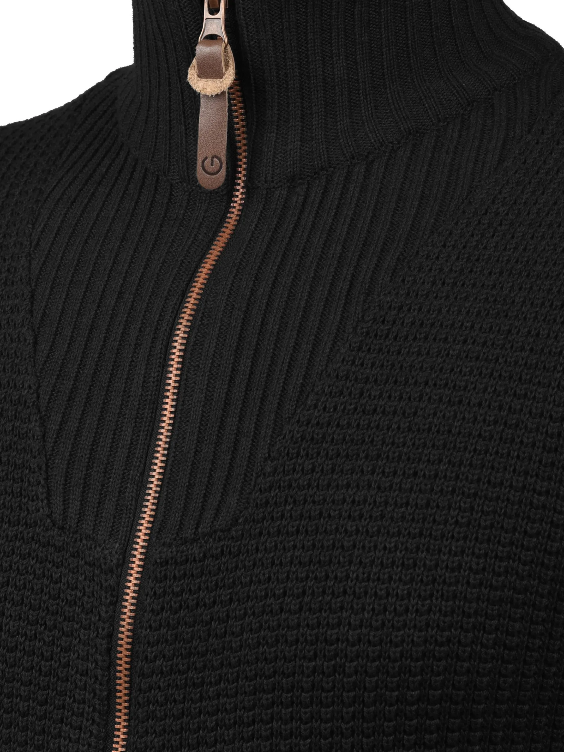 Solid Herren Strickjacke - SDTristian in schwarz
