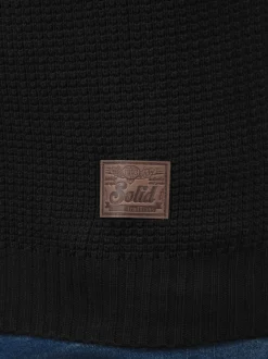 Solid Herren Strickjacke - SDTristian in schwarz