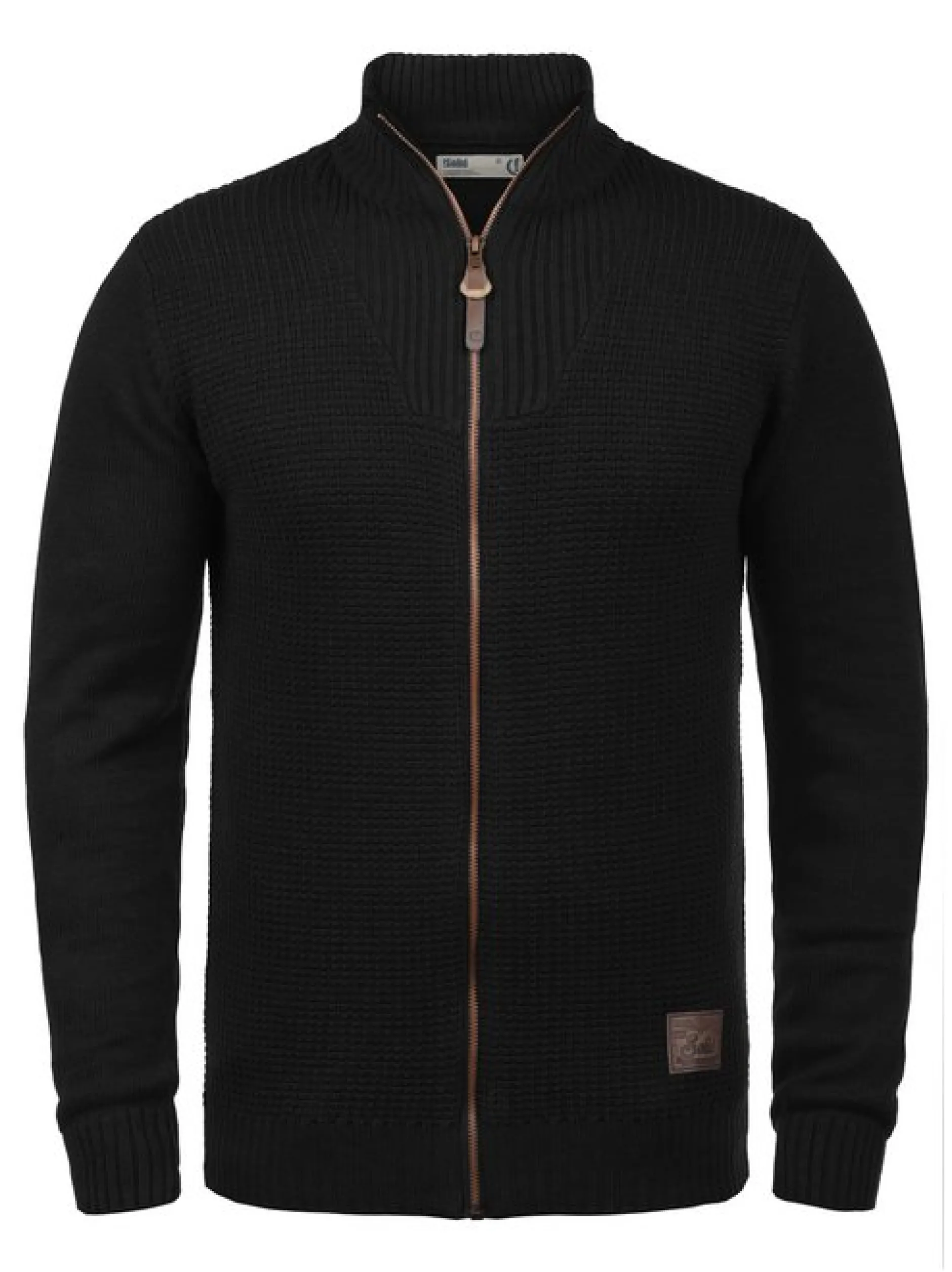 Solid Herren Strickjacke - SDTristian in schwarz