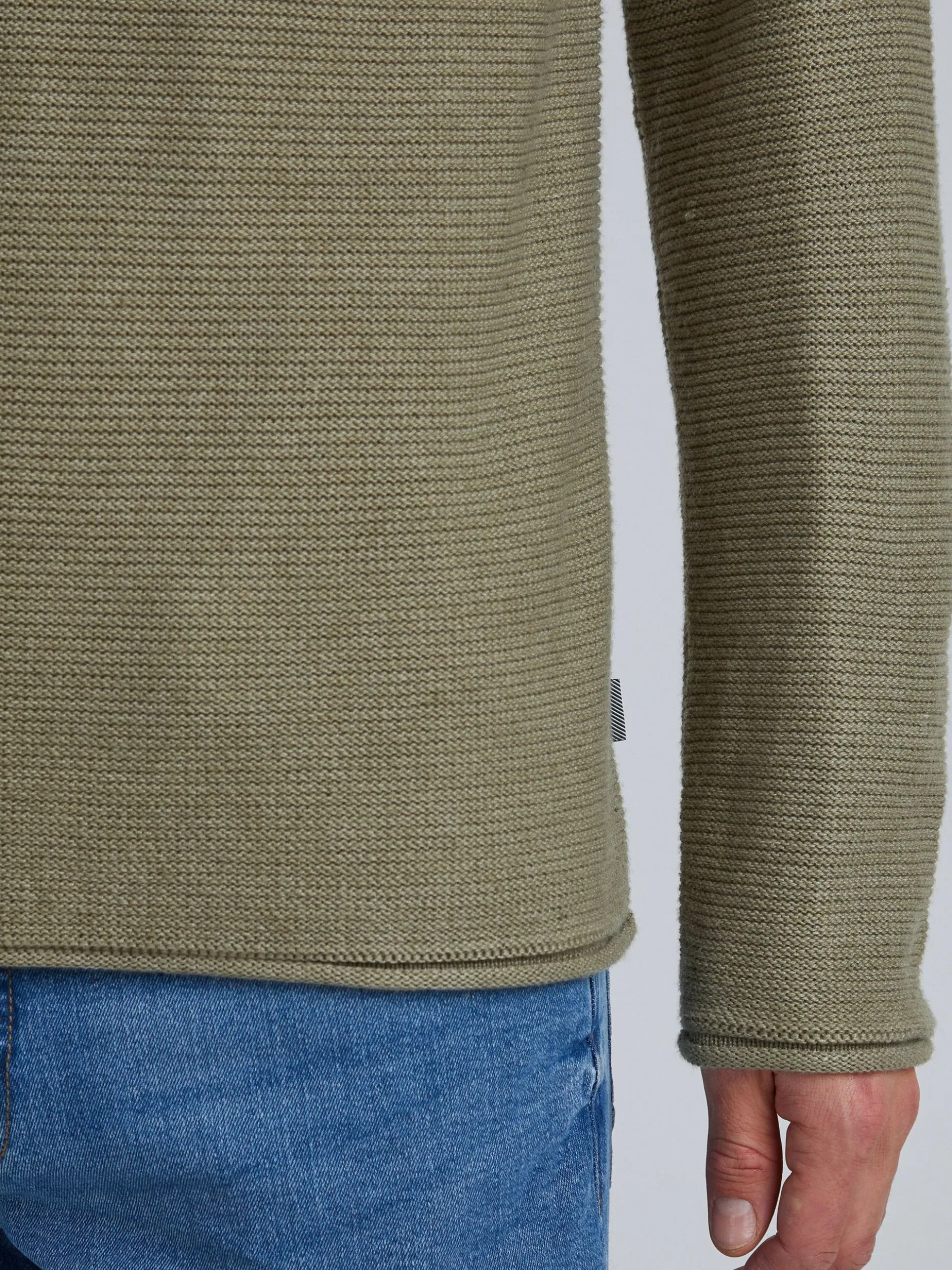 Solid Herren Strickpullover - SDJarah in grün
