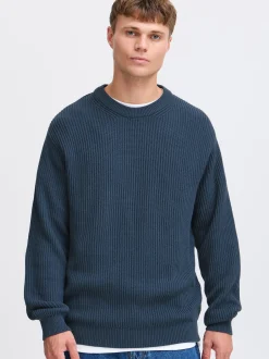 Solid Herren Strickpullover - SDGia in marine