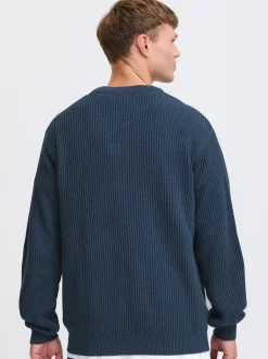 Solid Herren Strickpullover - SDGia in marine