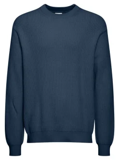 Solid Herren Strickpullover - SDGia in marine