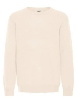 Solid Herren Strickpullover - SDRick in beige