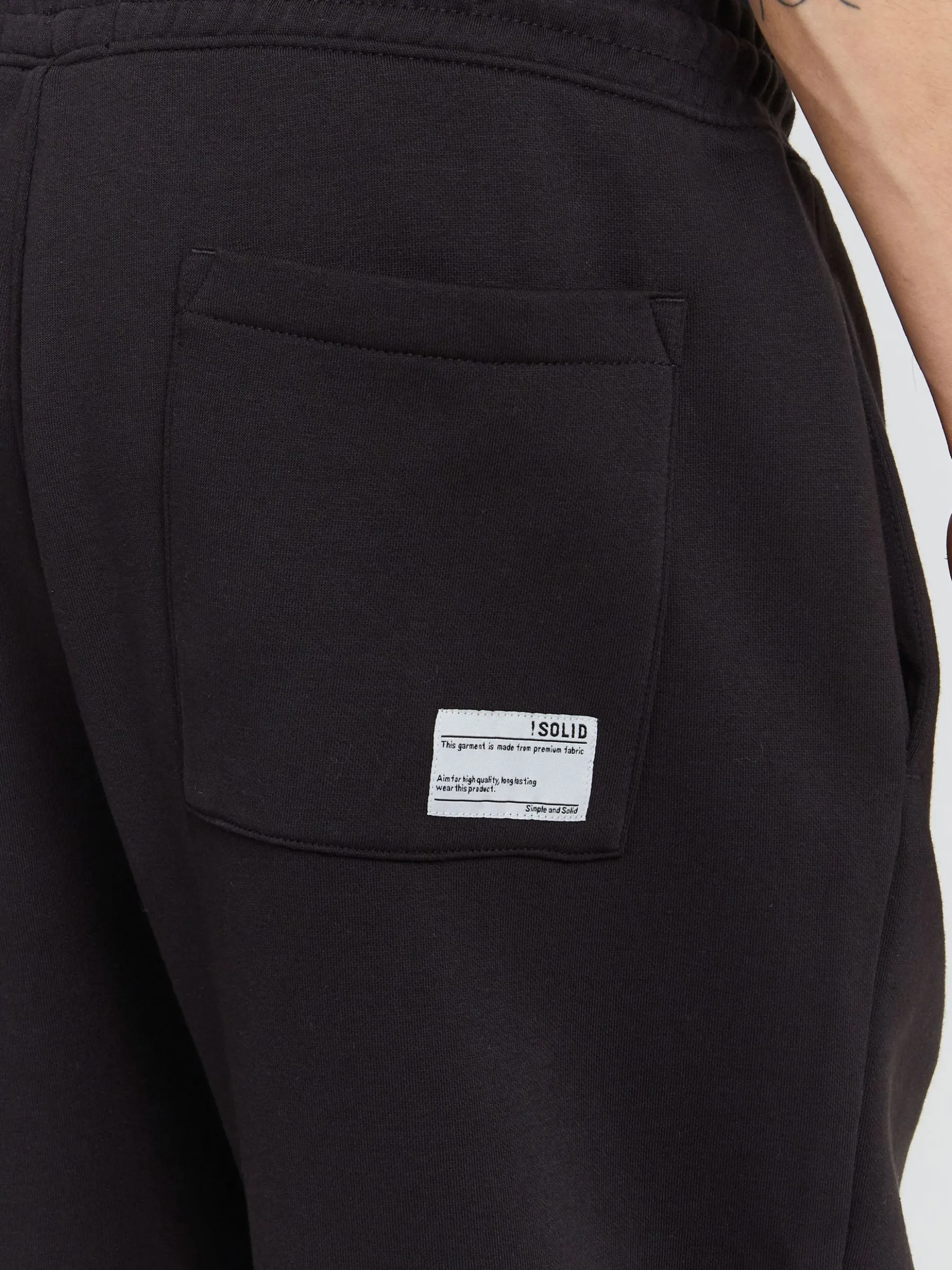 Solid Herren Sweatpants - SDCael in schwarz
