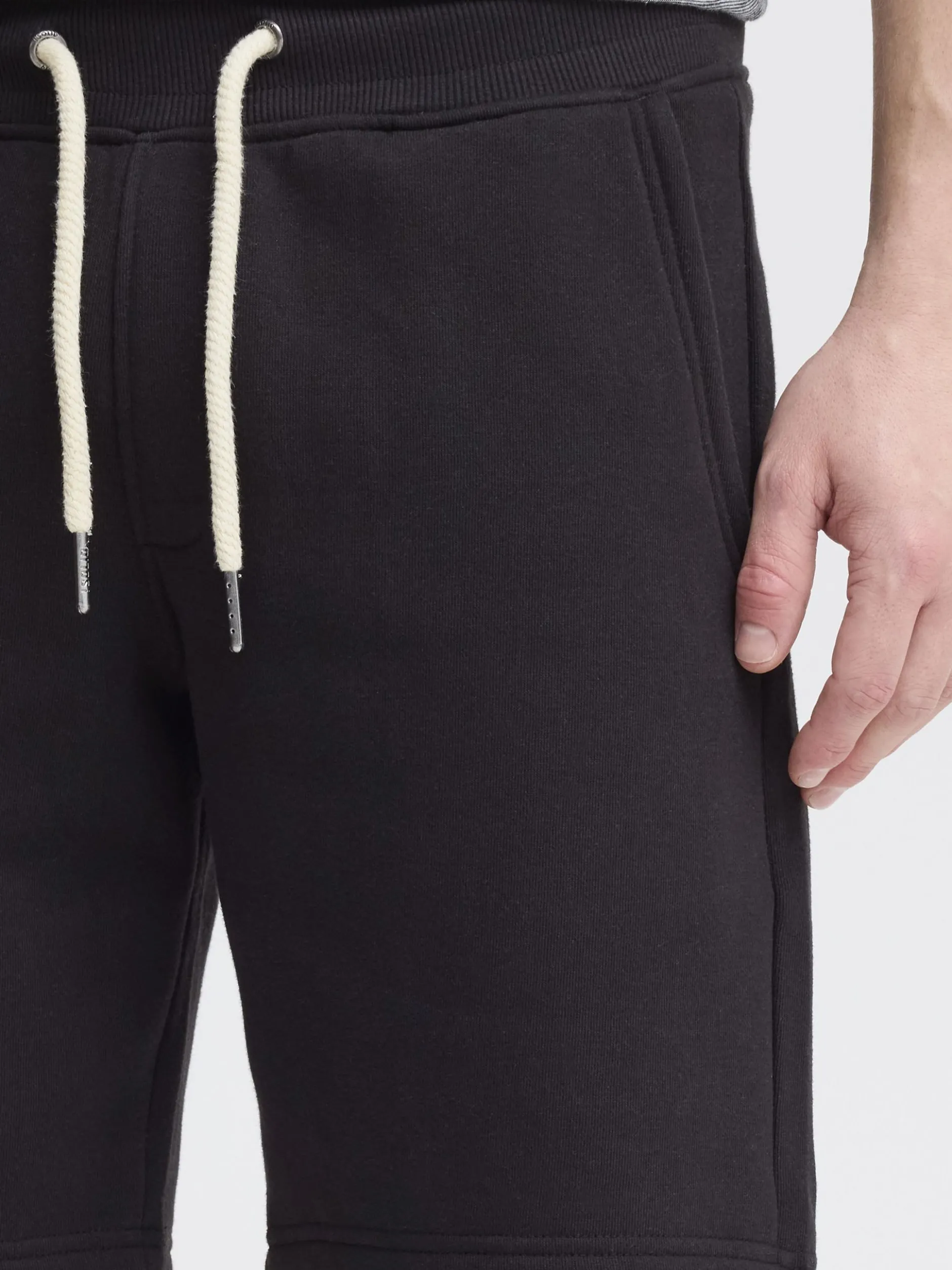 Solid Herren Sweatshorts - SDArona in schwarz