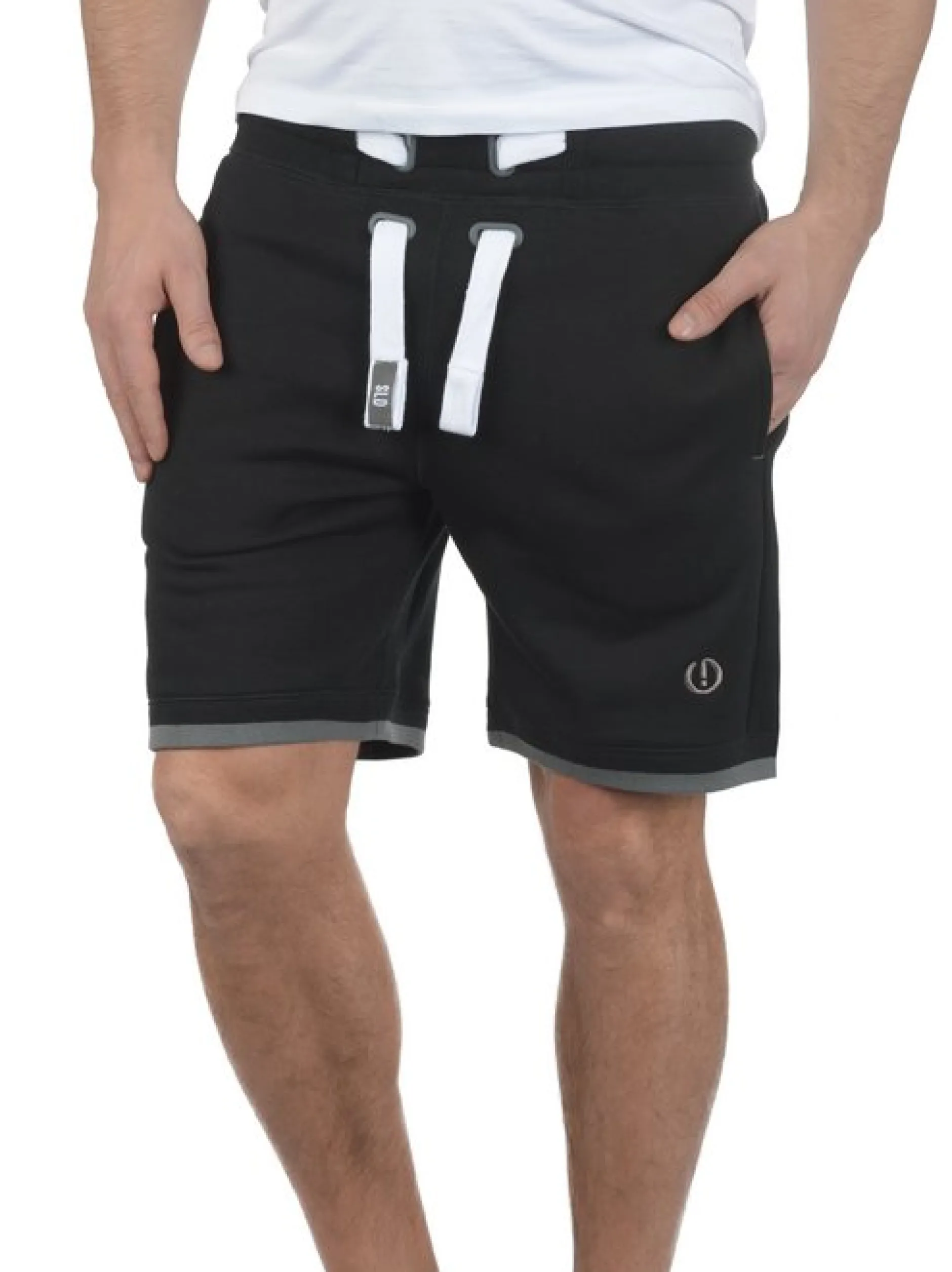 Solid Herren Sweatshorts - SDBenjamin in schwarz