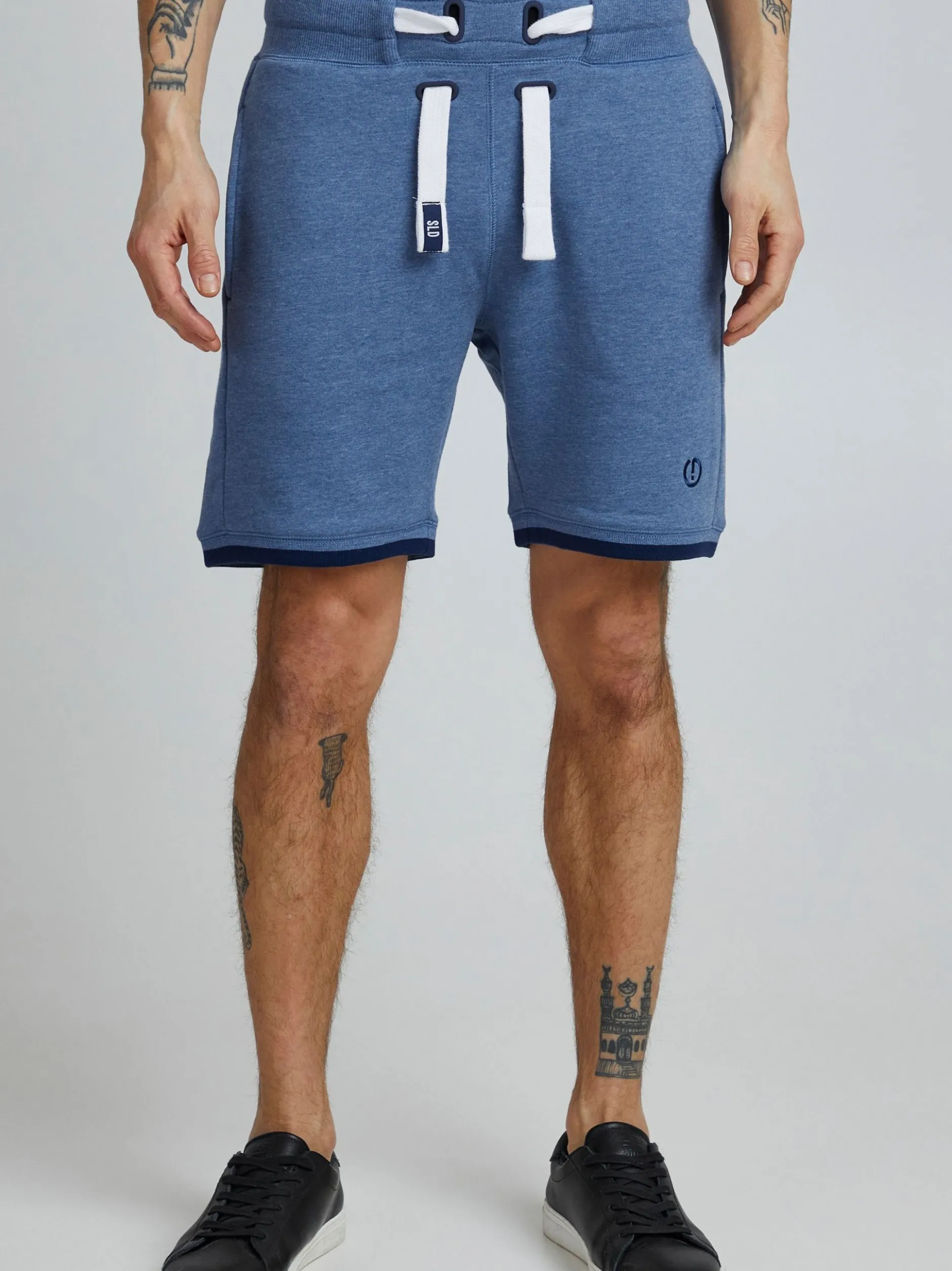 Solid Herren Sweatshorts - SDBenjamin in blau