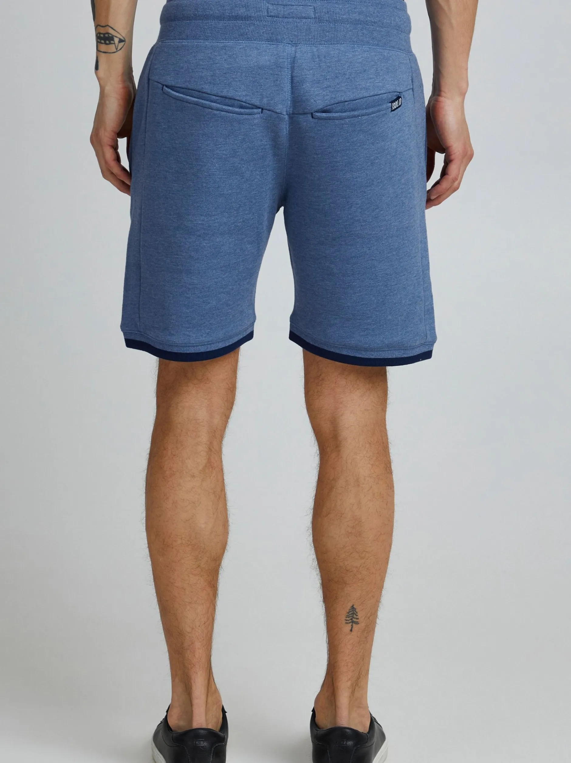Solid Herren Sweatshorts - SDBenjamin in blau