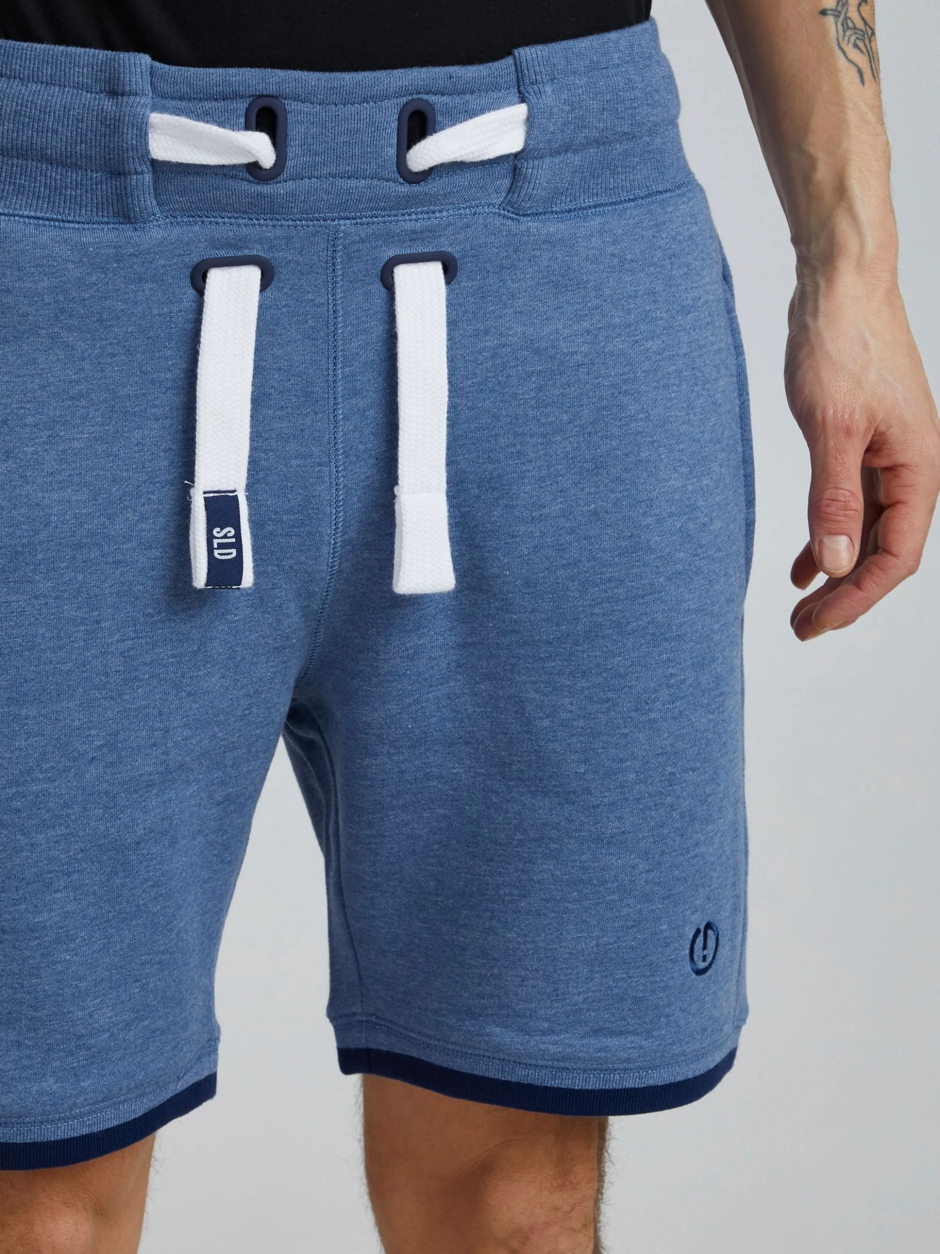 Solid Herren Sweatshorts - SDBenjamin in blau