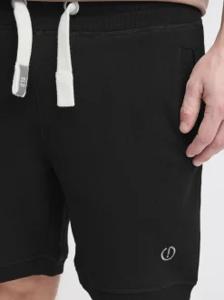 Solid Herren Sweatshorts - SDBennShorts in schwarz