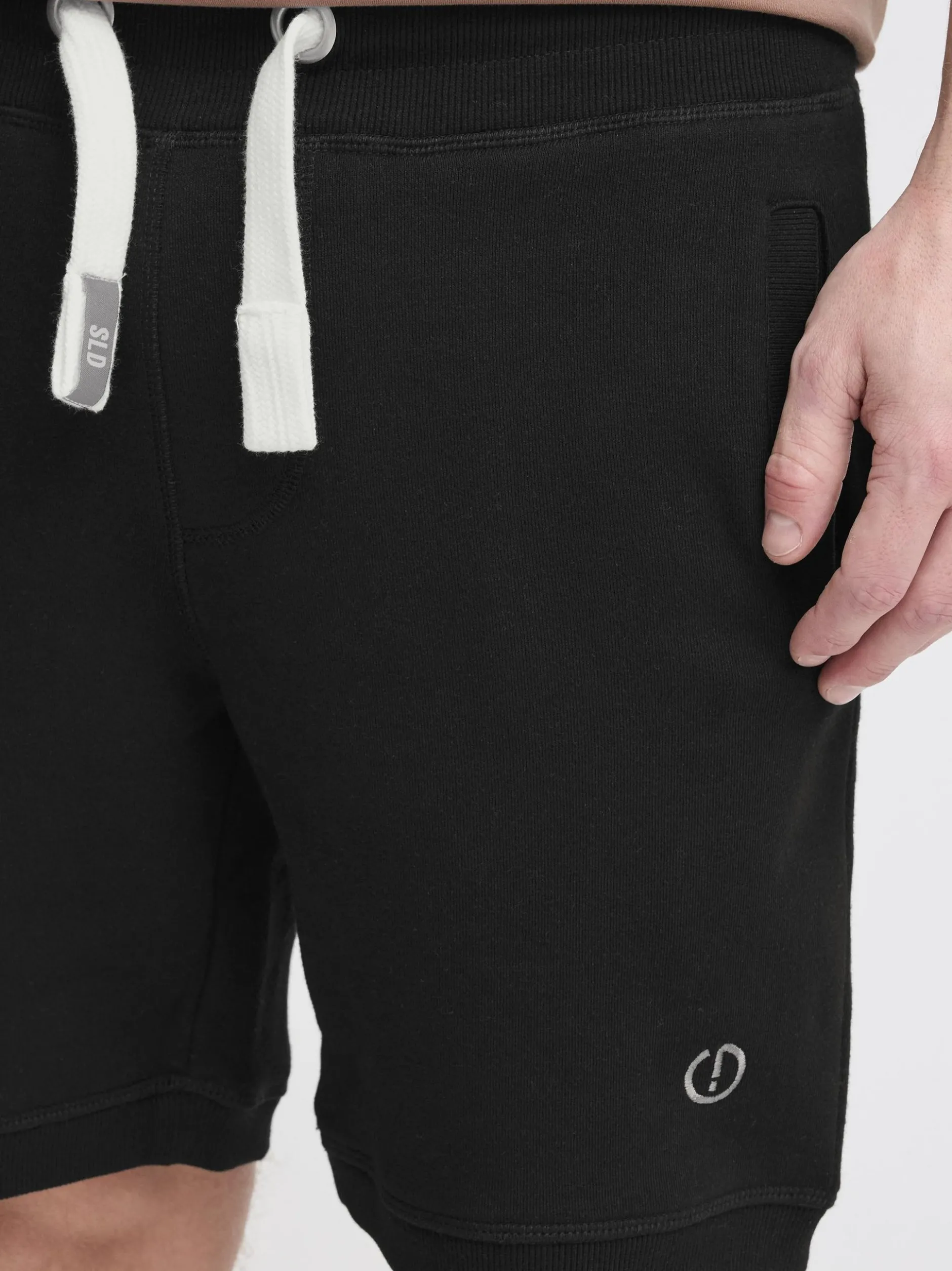 Solid Herren Sweatshorts - SDBennShorts in schwarz