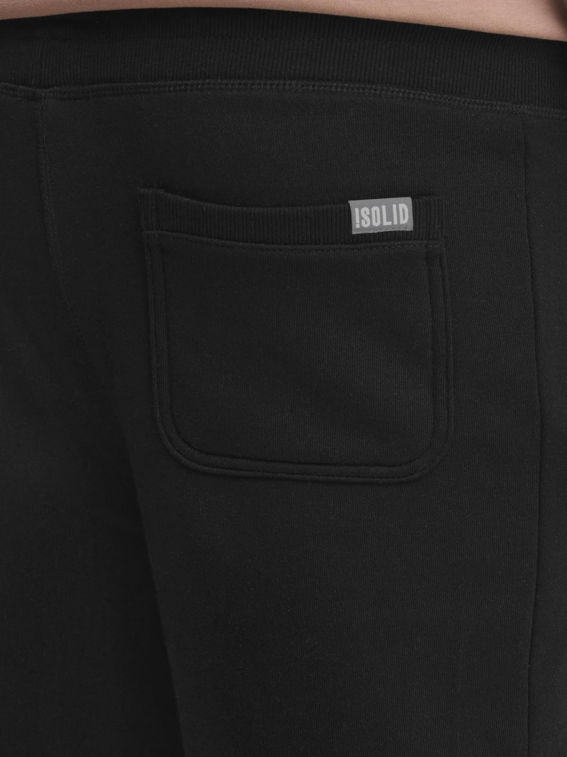 Solid Herren Sweatshorts - SDBennShorts in schwarz