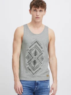 Solid Herren Tanktop - SDIsaak in grau
