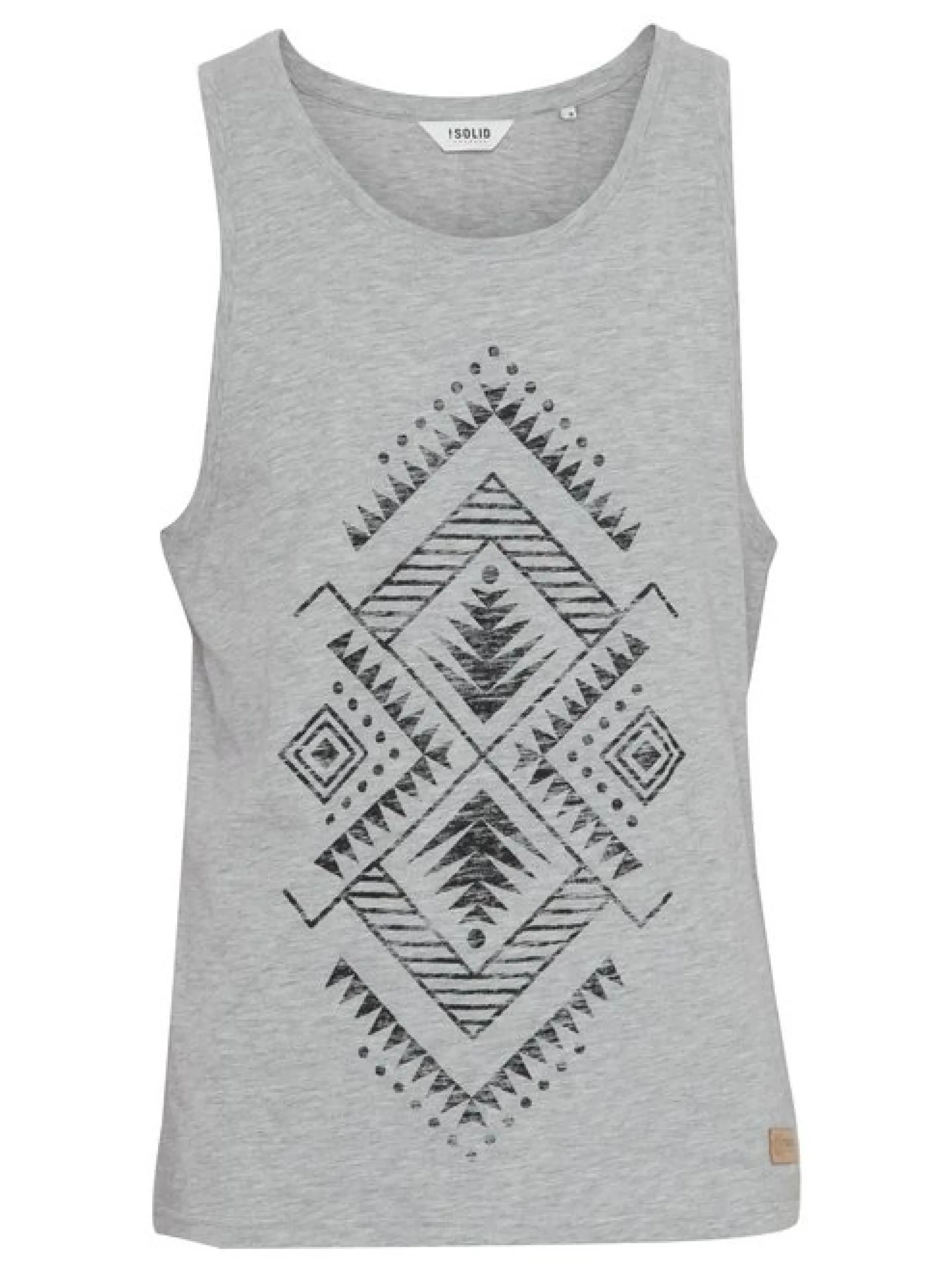 Solid Herren Tanktop - SDIsaak in grau