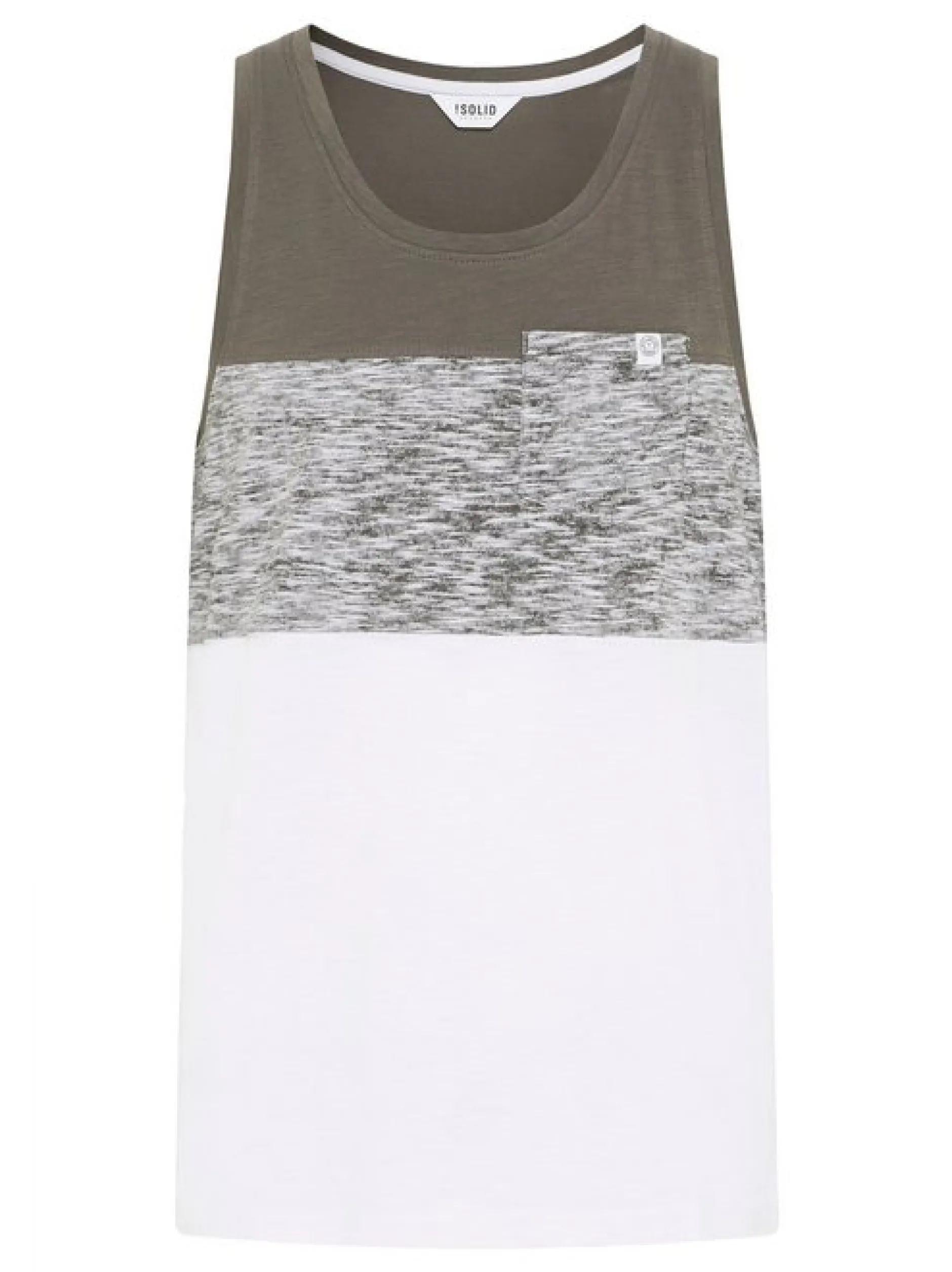Solid Herren Tanktop - SDSion in grau