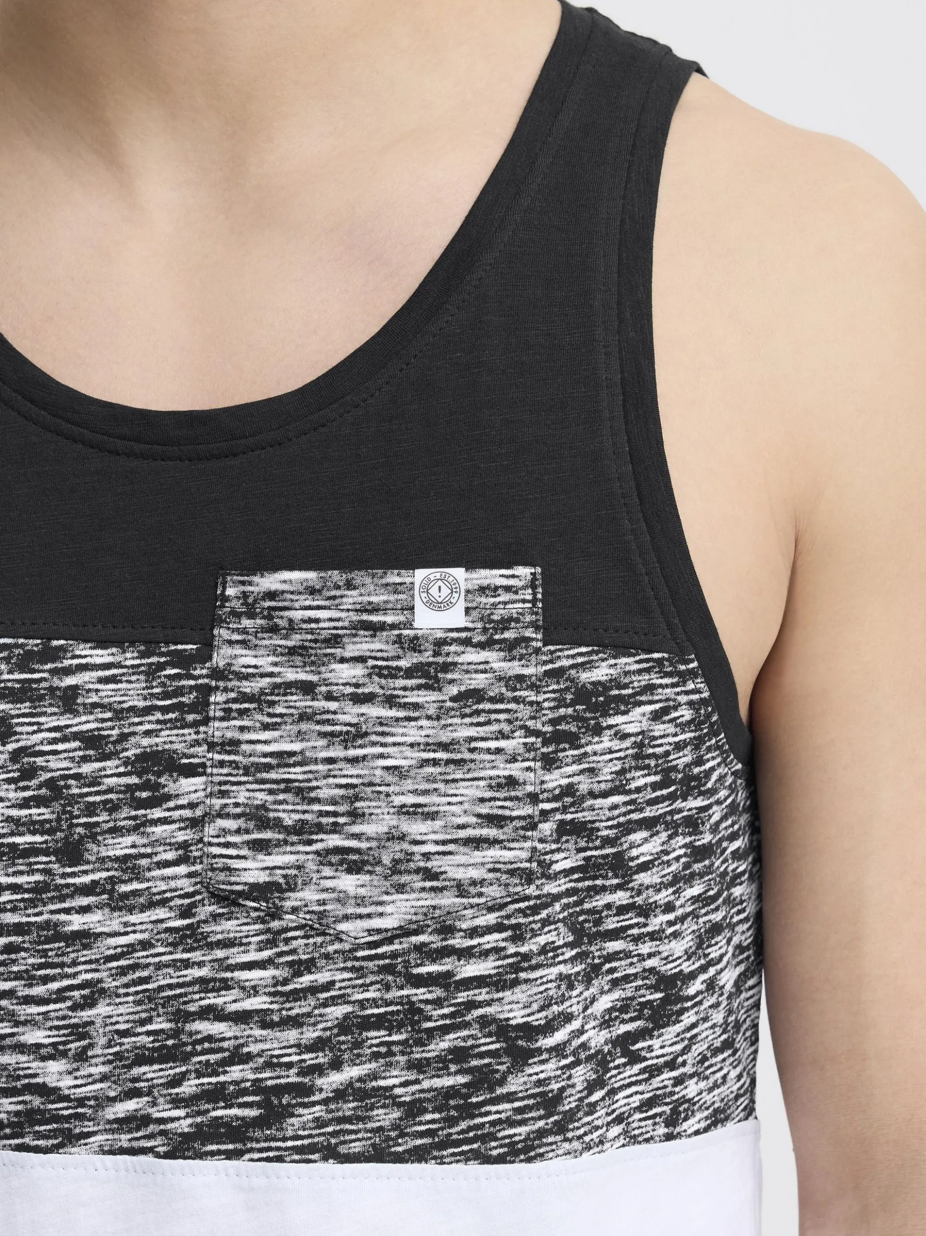 Solid Herren Tanktop - SDSion in schwarz