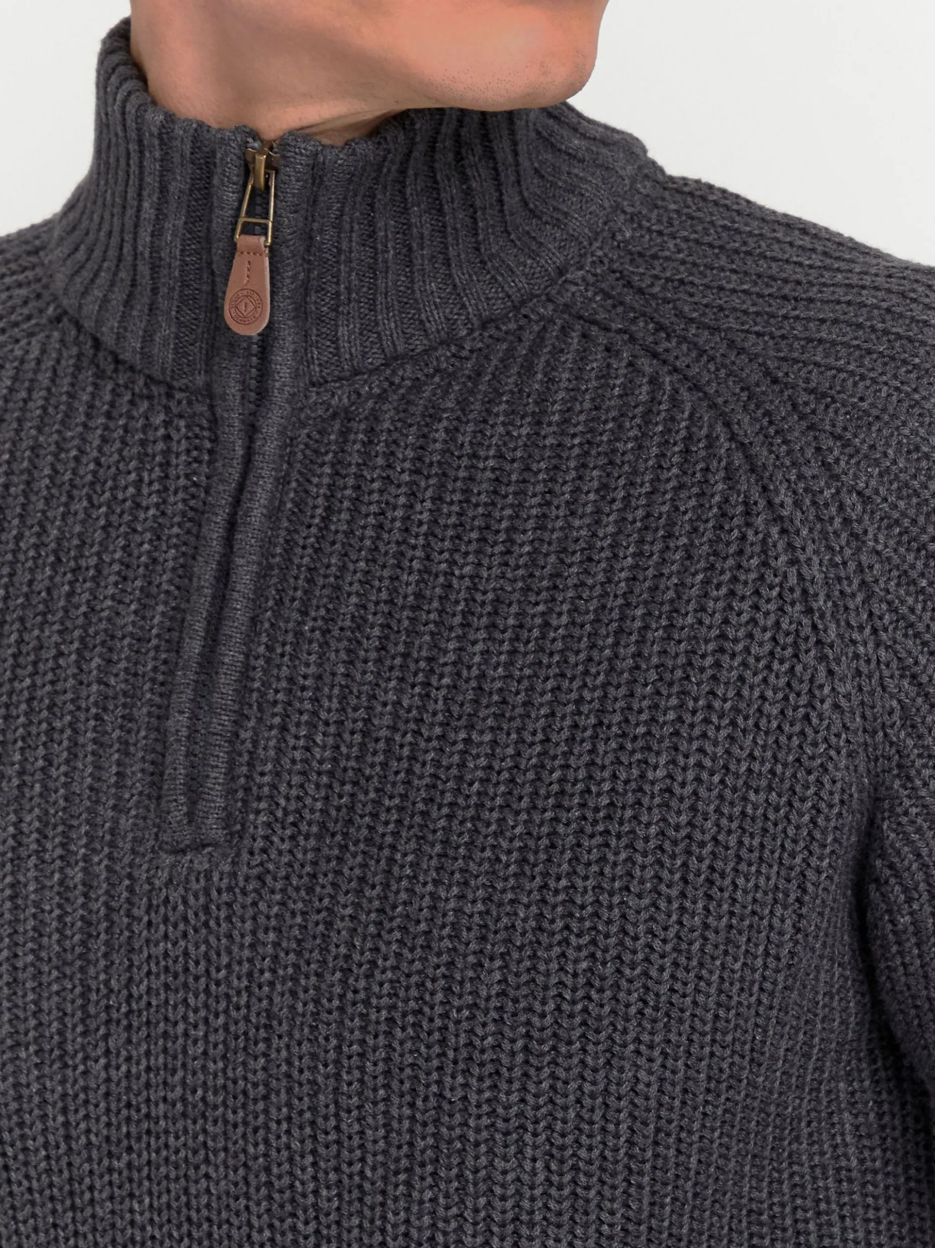 Solid Herren Troyer - SDXenox in grau