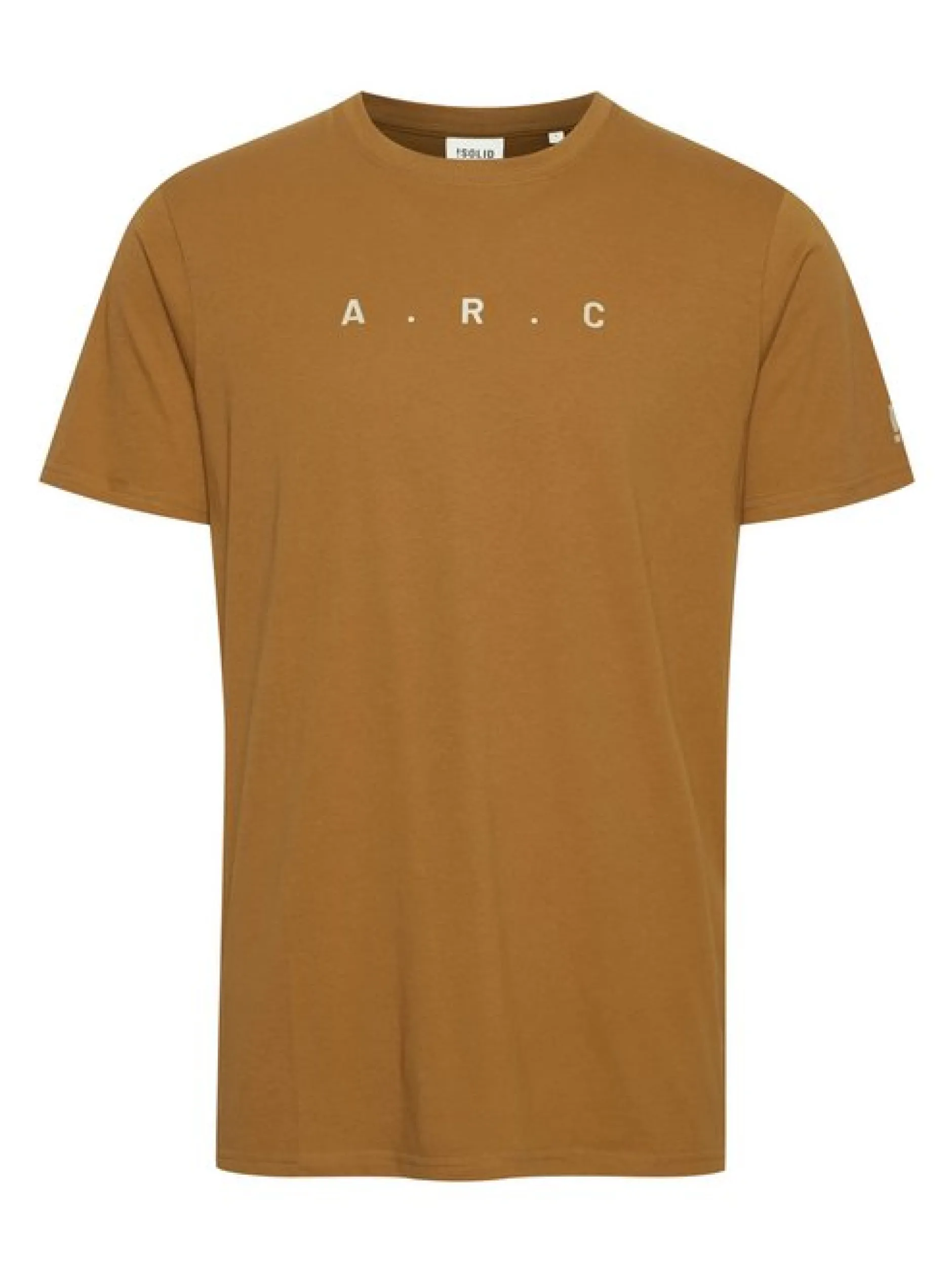 Solid Herren T-Shirt SDDain in braun