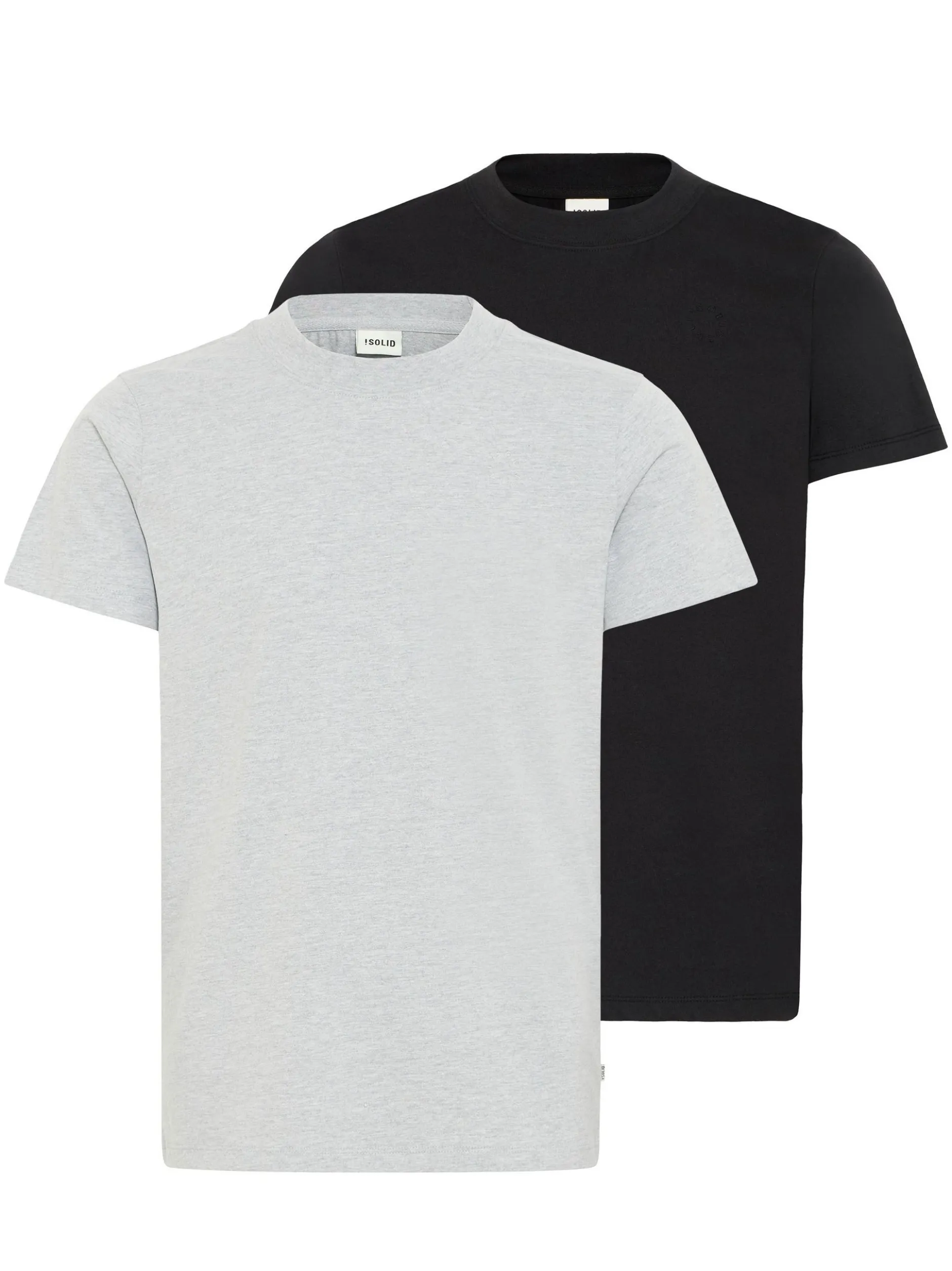 Solid Herren T-Shirt - SDOdit in grau schwarz