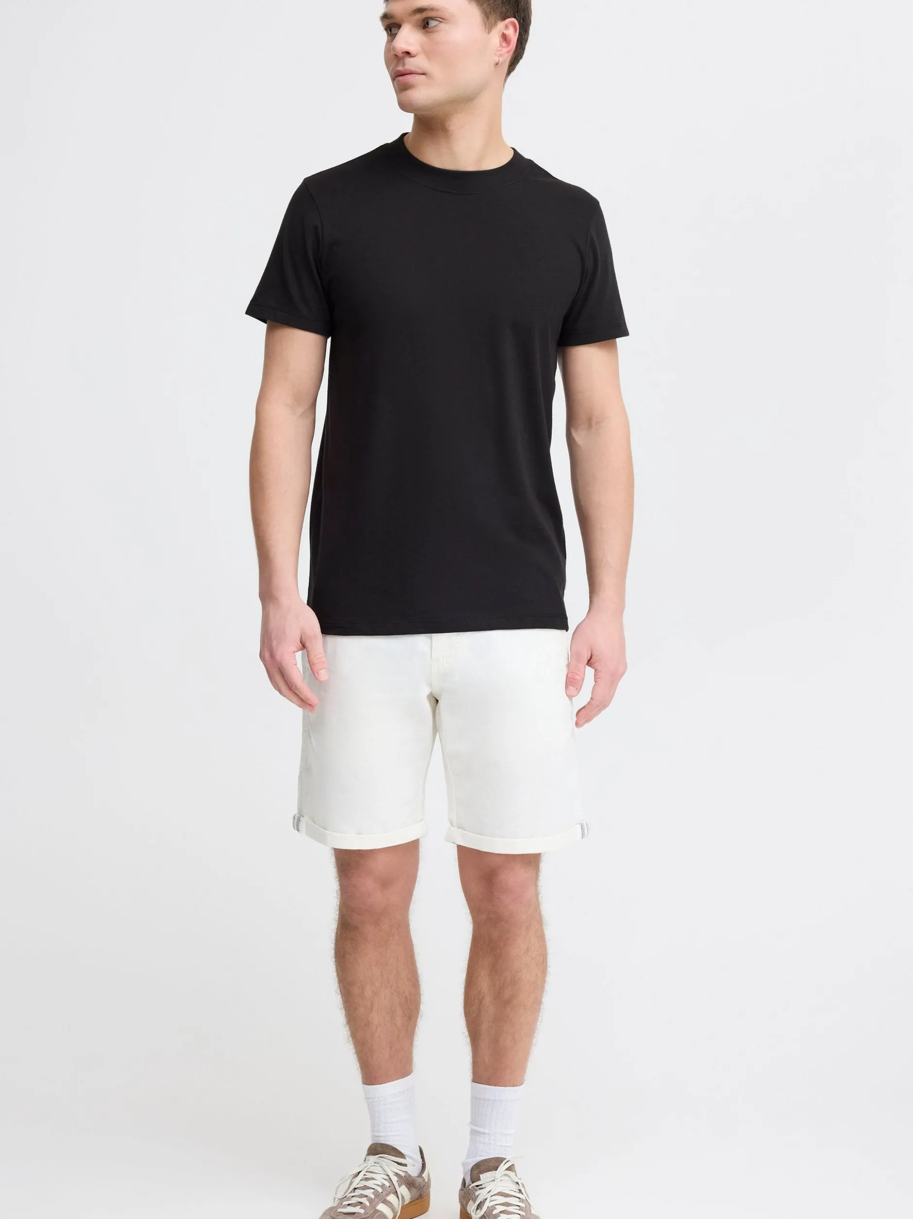 Solid Herren T-Shirt - SDOdit in schwarz