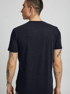 Solid Herren T-Shirt - SDRock in blau
