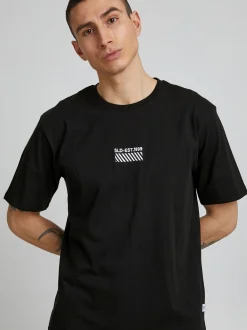 Solid Herren T-Shirt - SDRui in schwarz