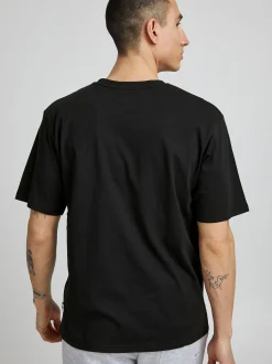 Solid Herren T-Shirt - SDRui in schwarz