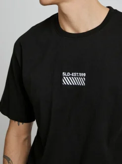 Solid Herren T-Shirt - SDRui in schwarz