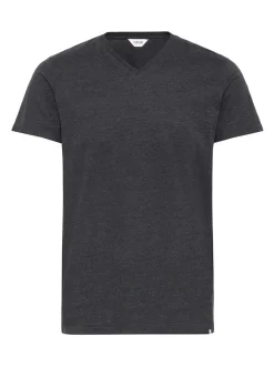 Solid Herren V-Shirt - SDBedo in grau