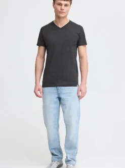 Solid Herren V-Shirt - SDBedo in grau