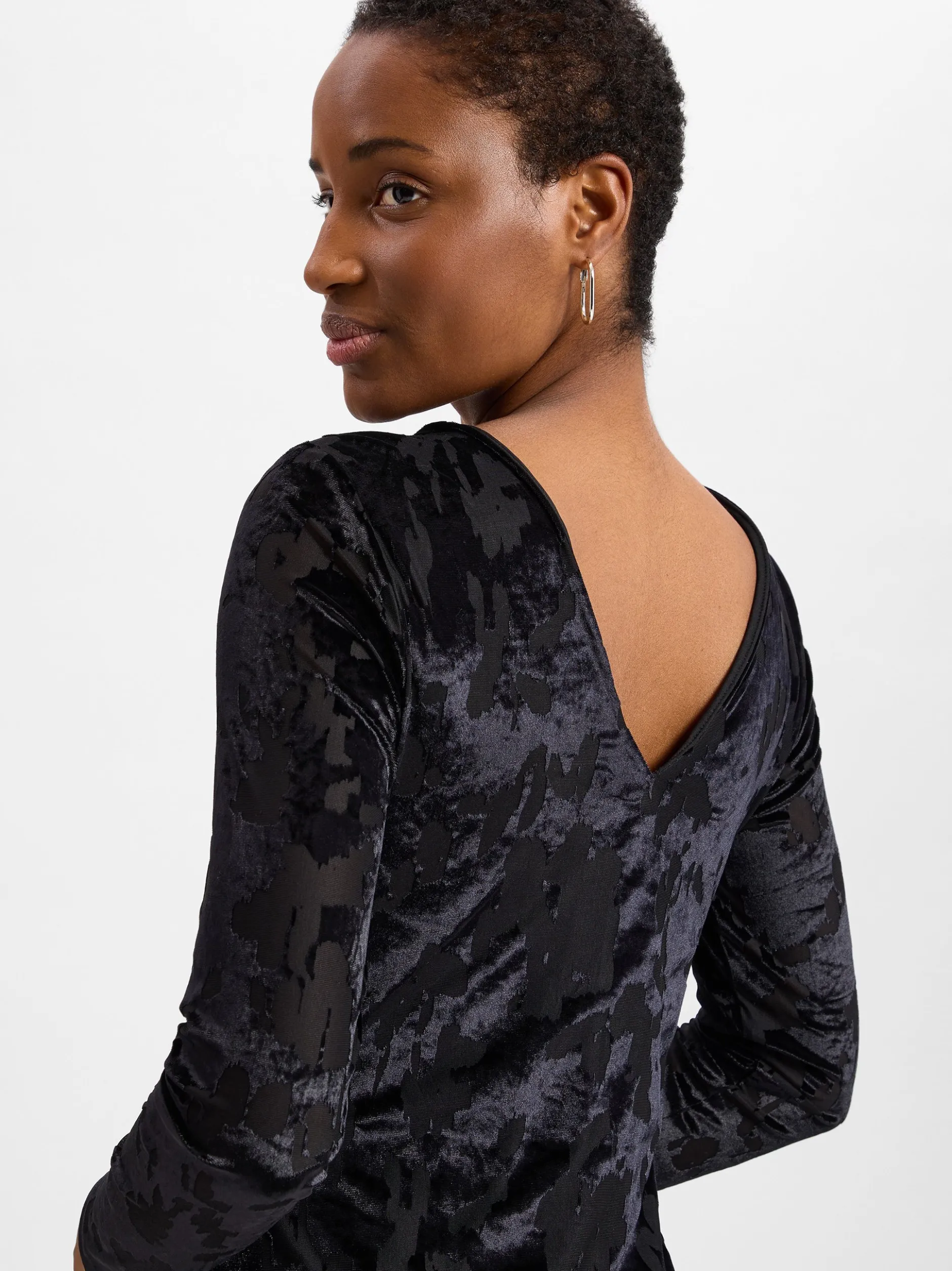 s.Oliver BLACK LABEL Damen Etuikleid in schwarz