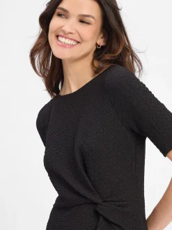 s.Oliver BLACK LABEL Damen Kleid in schwarz