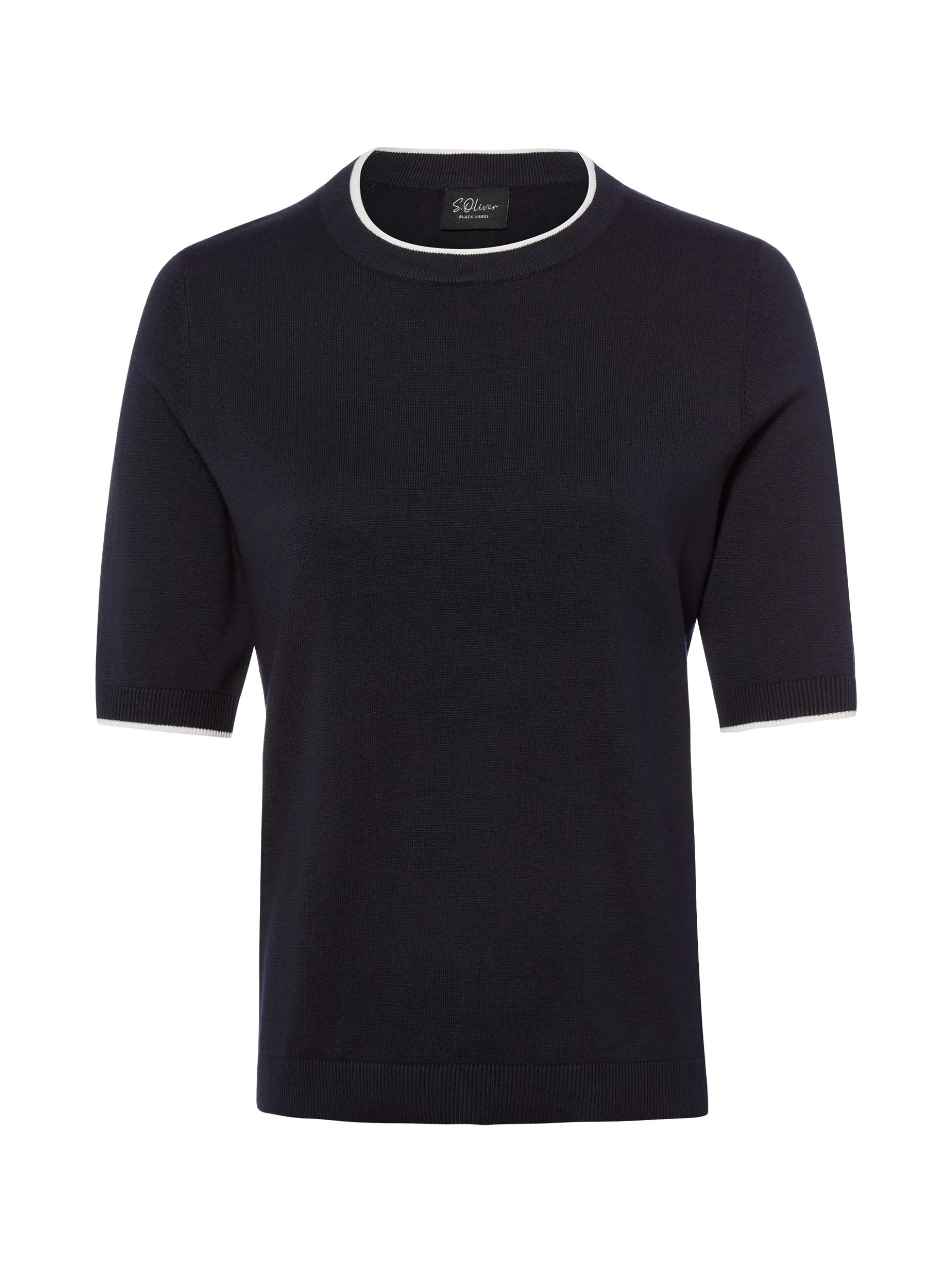 s.Oliver BLACK LABEL Damen Strickpullover in marine