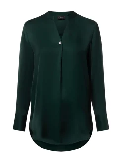 s.Oliver BLACK LABEL Damen Tunikabluse in petrol