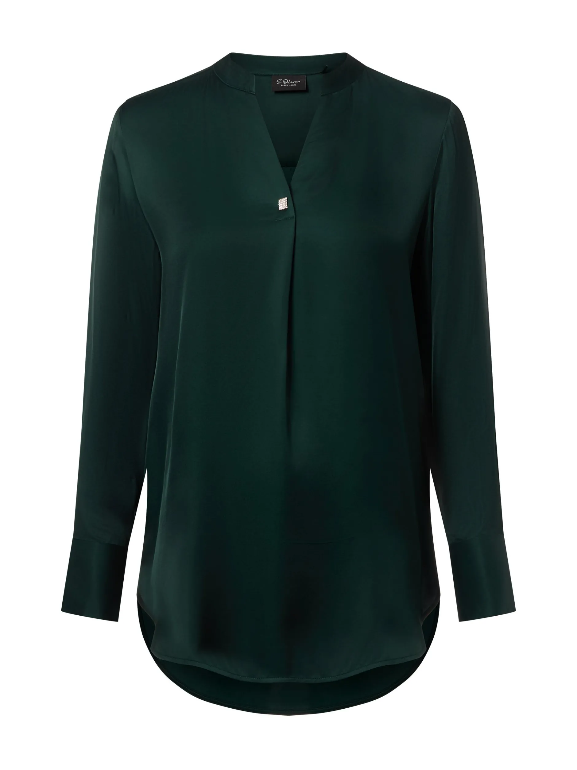 s.Oliver BLACK LABEL Damen Tunikabluse in petrol