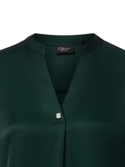 s.Oliver BLACK LABEL Damen Tunikabluse in petrol