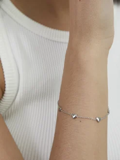 s.Oliver Damen Armband - Tiny Hearts in silber