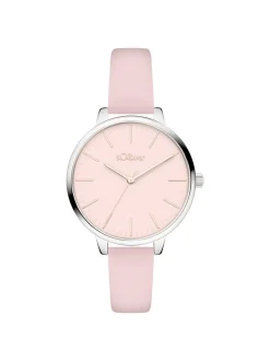 s.Oliver Damen Armbanduhr - Lovely Time in rosa