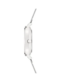 s.Oliver Damen Armbanduhr - Lovely Time in silber