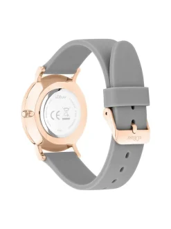 s.Oliver Damen Armbanduhr - Modern Statement in grau