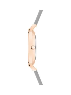 s.Oliver Damen Armbanduhr - Modern Statement in grau