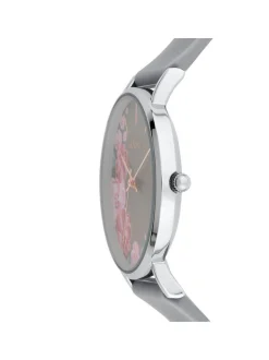 s.Oliver Damen Armbanduhr - Modern Statement in grau