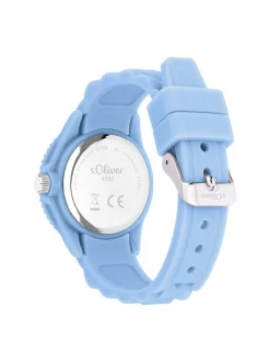 s.Oliver Damen Armbanduhr - Small Color in blau