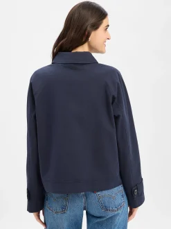s.Oliver Damen Übergangsjacke in marine
