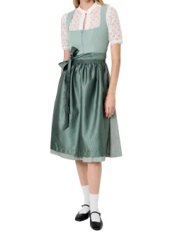 s.Oliver Damen Dirndl in lind - Ausschnitt: Karree