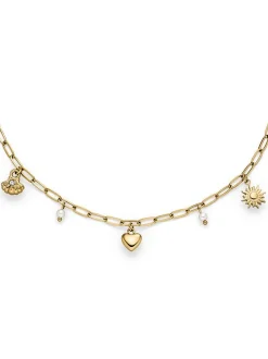 s.Oliver Damen Fußkette - Summer Charms in gold