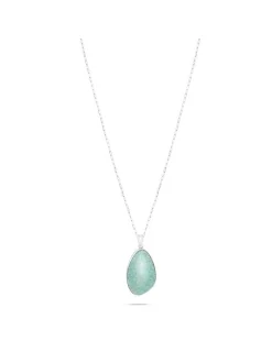s.Oliver Damen Halskette - Stone in silber