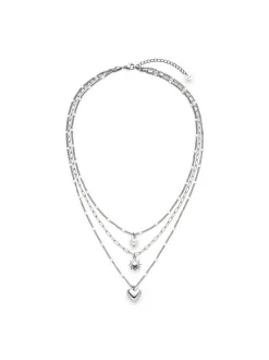 s.Oliver Damen Halskette - Summer Charms in silber