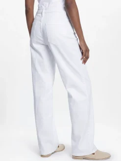 s.Oliver Damen Jeans - Suri in weiß - Länge: lang